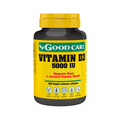 Vitamina D3 5000IU 100 Cápsulas Good Care
