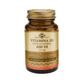 Vitamina D3 600 IU 15 Mcg 60 Cápsulas Solgar