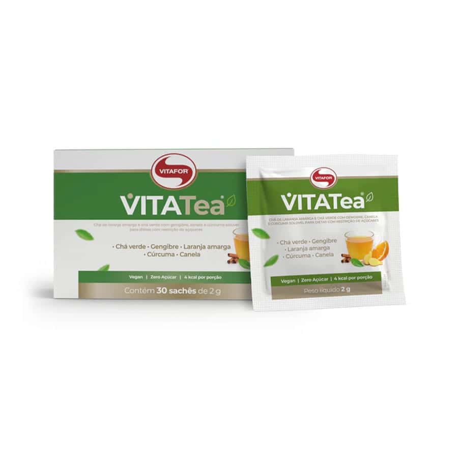 VitaTea Laranja Amarga e Chá Verde 30 Saquetas Vitafor