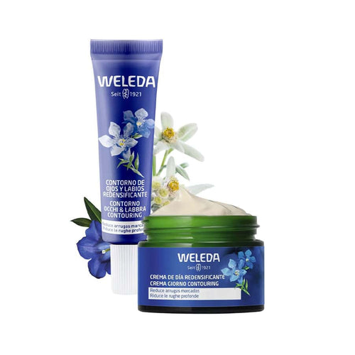 Mascarilla redensificante y antimanchas de Weleda con cuidado facial natural para aumentar la densidad de la piel y reducir la apariencia de las manchas oscuras.