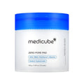 Zero Pore Pad Medicube, discos esfoliantes faciais com AHA e BHA em embalagem de 155 g.