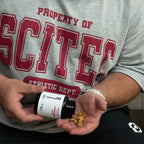 Zinc Bisglycinate Scitec Nutrition, suplemento alimentar com bisglicinato de zinco, em embalagem de 100 comprimidos.
