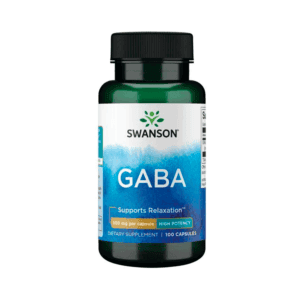 Gaba 500mg 100 Cápsulas Swanson