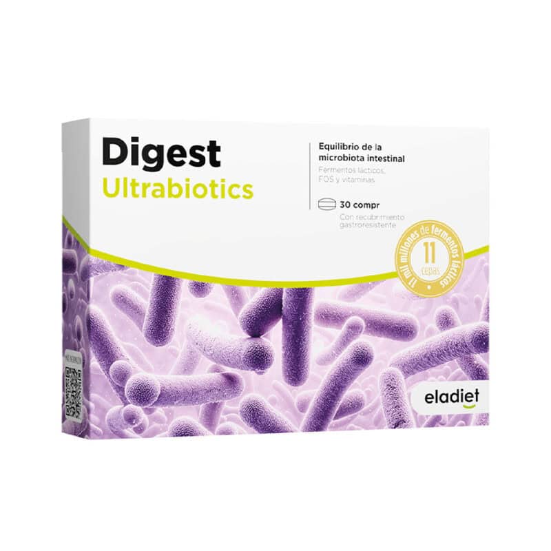 Digest UltraBiotics 600mg 30 Comprimidos Eladiet