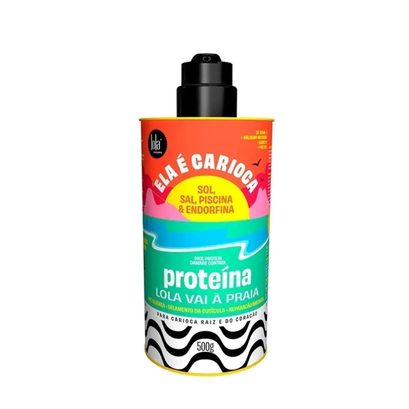 La Proteína Carioca de Lola 500ml es un tratamiento capilar que fortalece y reconstruye el cabello, proporcionándole una protección intensa. Con proteínas y nutrientes esenciales, ayuda a restaurar el cabello dañado, dejándolo más fuerte, suave y brillante. Ideal para cabellos frágiles y quebradizos, mejora la salud y vitalidad de las hebras.