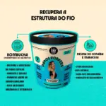 Mascarilla Reparadora Intensiva Daños Voraces con 450gr de Lola. Penetra en el cabello, restaurando la estructura capilar dañada y ayudando a controlar el encrespamiento.