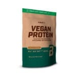 Suplemento proteico de origen vegetal con un 74% de contenido proteico, que combina proteínas de guisante y arroz. Enriquecido con superalimentos como la quinoa, las bayas de goji y el açaí. Sin azúcares añadidos, lactosa ni gluten. Ideal para veganos y vegetarianos que buscan apoyo para aumentar y mantener la masa muscular.