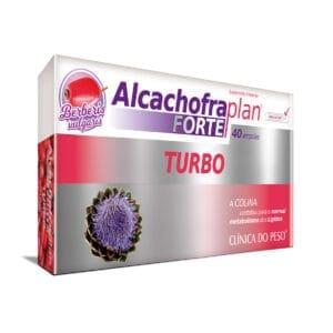 Fharmonat Alcachofa Plan Forte Turbo 40 Ampollas, de color blanco y verde, indicado para la desintoxicación natural y el apoyo digestivo.