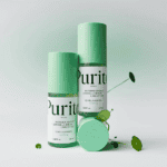 Frasco de Serum de Centella Wonder Releaf de Purito Seúl sin perfume 60 ml, un tratamiento calmante e hidratante para pieles sensibles.