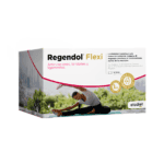 Envase de RegenDol Flexi con 14 sobres de Eladiet, un suplemento para el apoyo articular y la movilidad