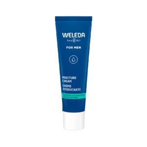 Bisnaga do Creme Hidratante Homem 30ml da Weleda, cuidado diário natural para hidratação da pele masculina.