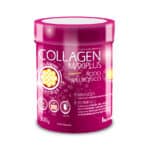 Embalagem do Collagen Maxiplus com Ácido Hialurónico 300g da Fharmonat, suplemento em pó para pele, articulações e firmeza