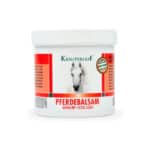 Frasco do Pferde Bálsamo do Cavalo Efeito Quente Extra Forte 250ml da Kräuterhof, bálsamo com ação intensa para músculos e articulações.